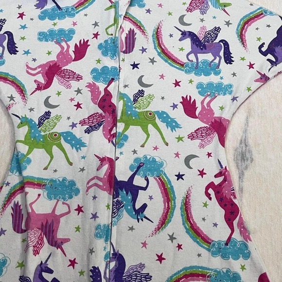 Sleeping Baby Zipadee-Zip Unicorn Print Sleep Sack Small 4–8 Months - Picture 2 of 3